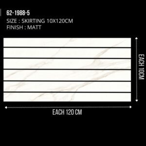 porcelain tile 62-1988-5 SIZE _ SKIRTING 10X120CM FINISH _ MATT