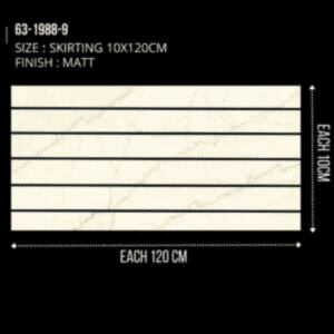 porcelain tile 63-1988-9 SIZE _ SKIRTING 10X120CM FINISH _ MATT