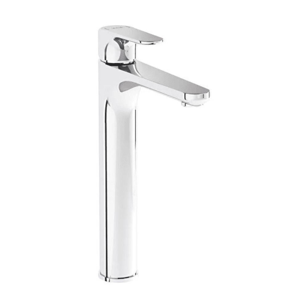 Long washbasin mixer chrome