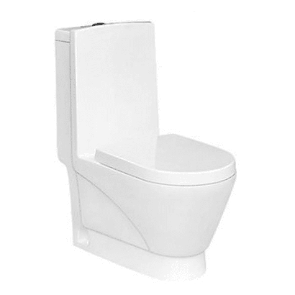 Washdown one-piece toilet