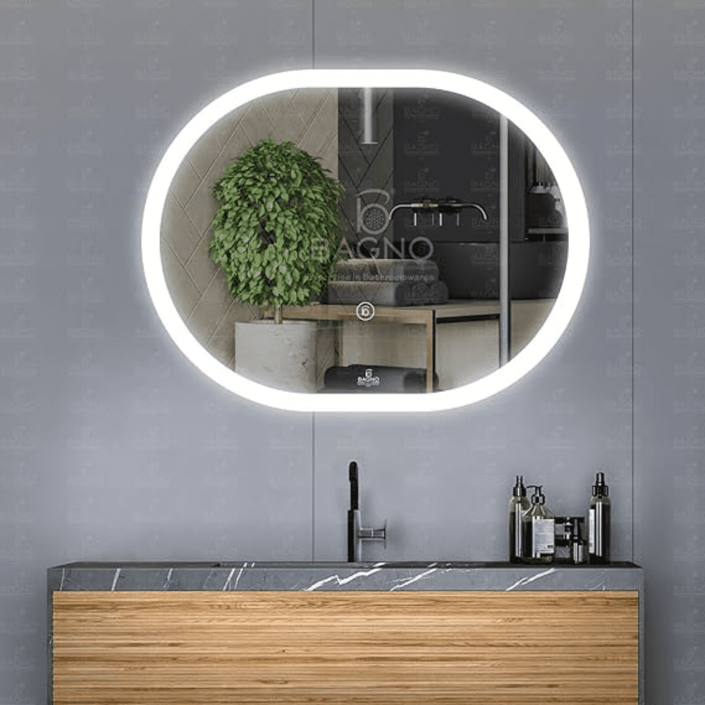 Multi LED mirror oval