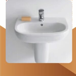 Wall mounted wash basin