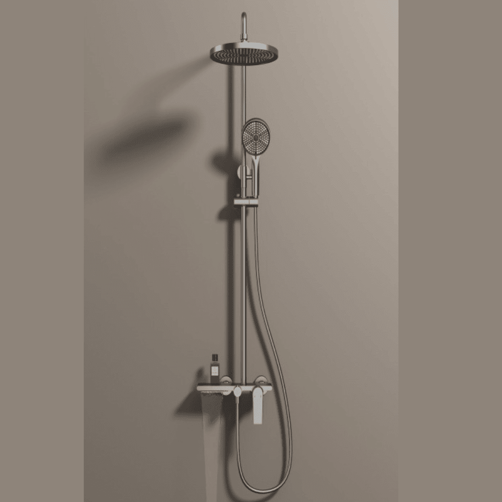 Grey shower set