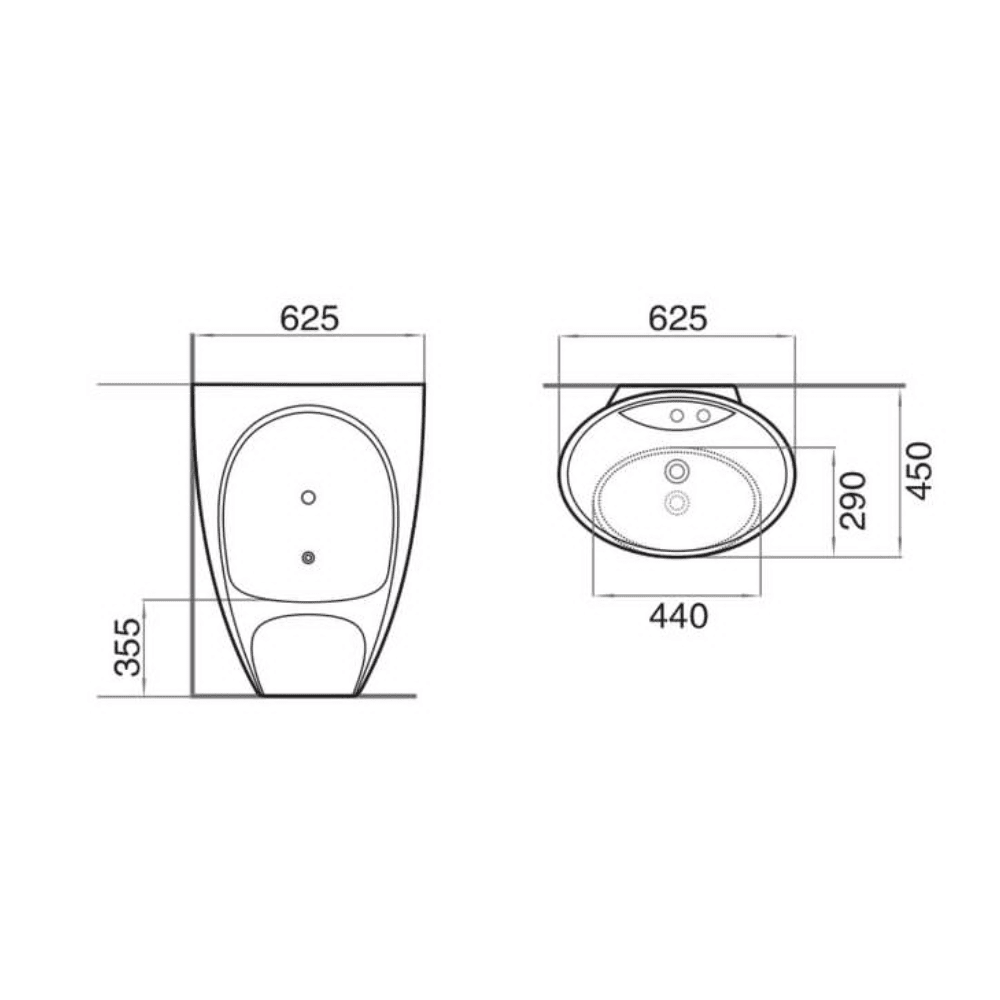 Floor standing wall mounted wash basin for mazjid with leg wash