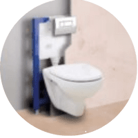 Toilet Flush tank & Plates