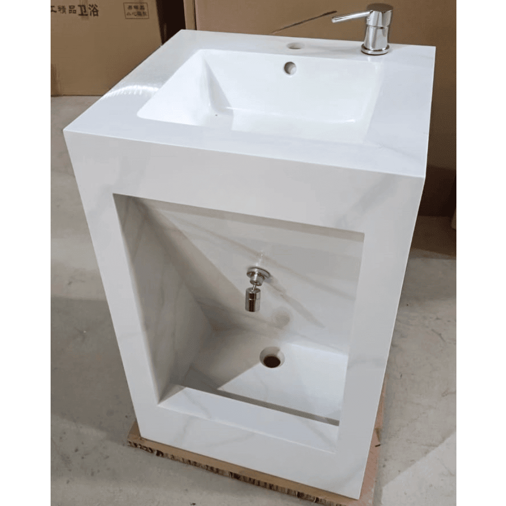 wash basin with leg wash