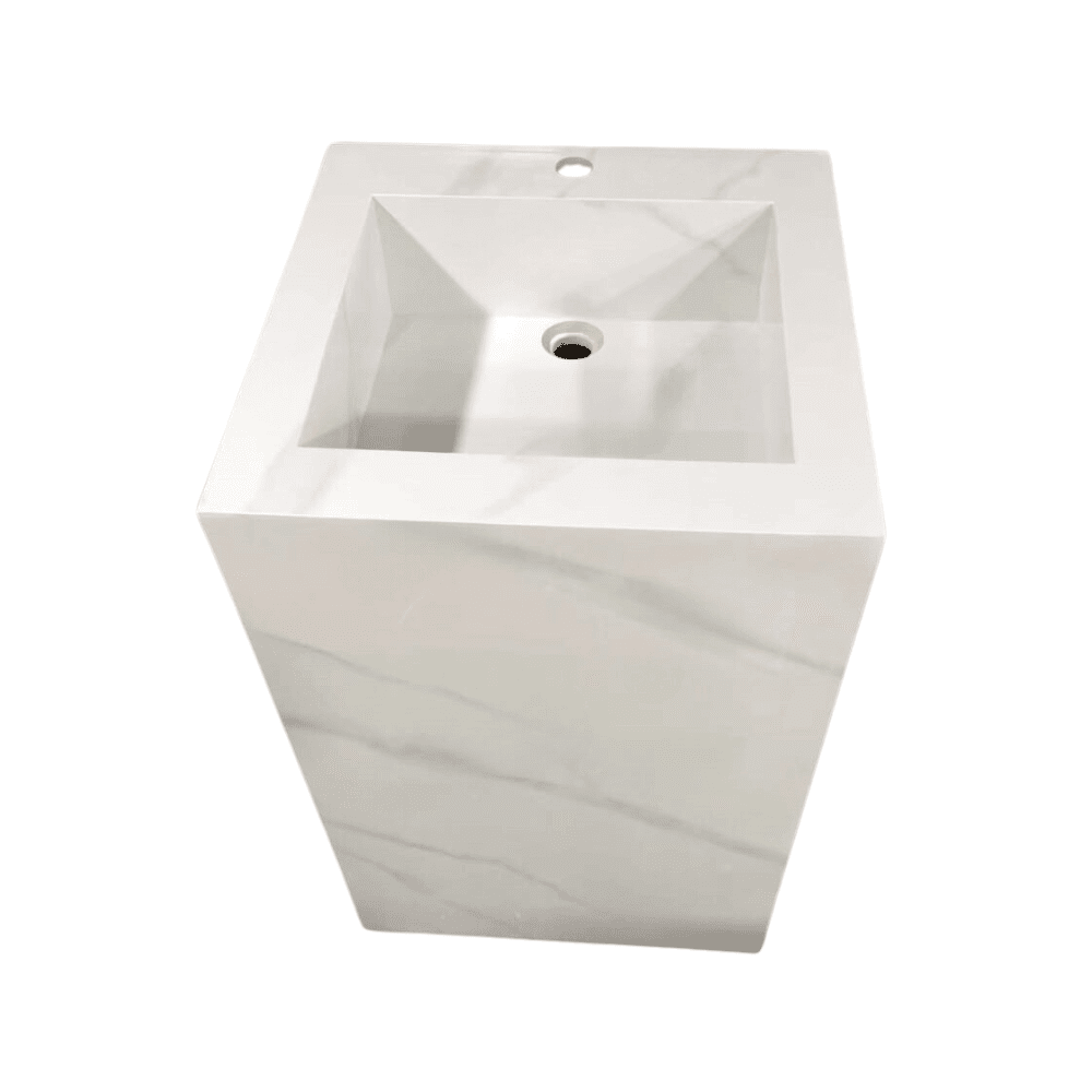 wash basin white